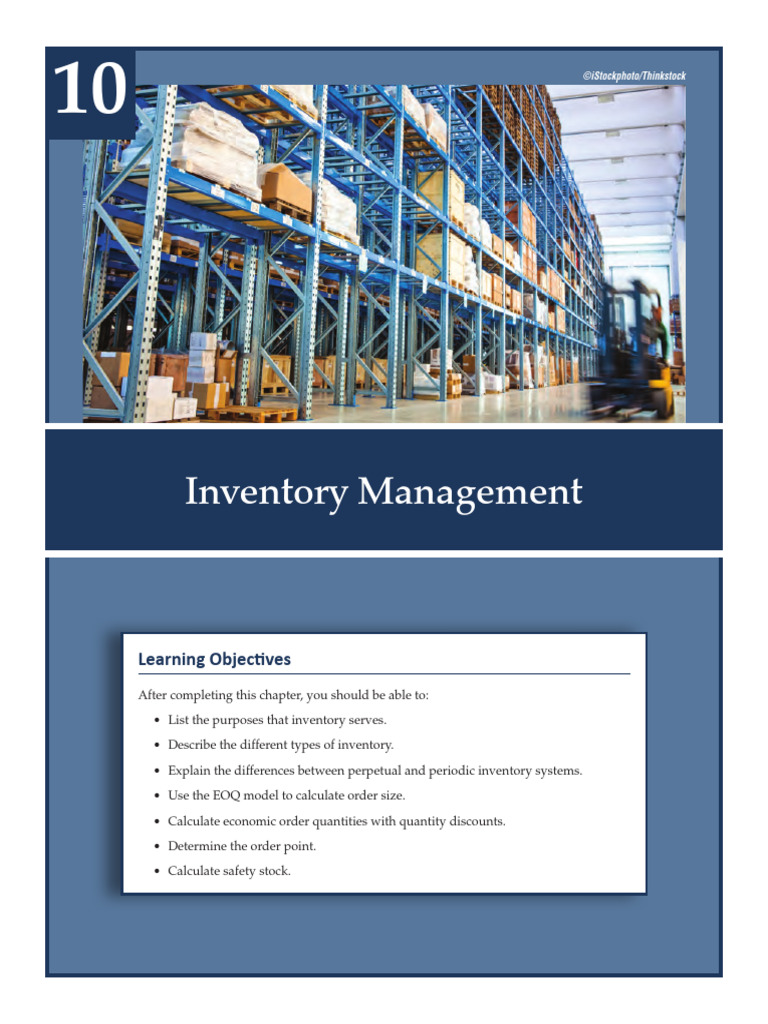 Inventory Management Essentials | PDF | Inventory | Point Of Sale