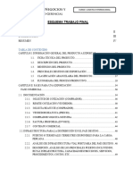 SEMANA 15. Esquema Trabajo Final