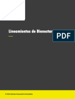 Lineamientos de Bienestar