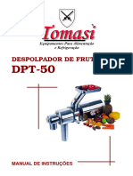 Manual DPT50 Despulpadora