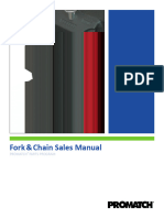 Fork and Chain Sales Manual CEGP0007