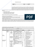 Programación Anual 2024 Datos Generales