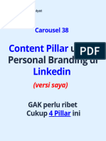 Content Pillar For Personal Branding (My Version)