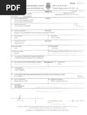 child birth certificate (2)