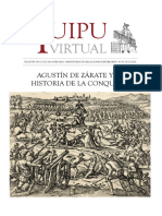 Quipu Virtual N°91 - Agustín de Zárate y La Historia de La Conquista PDF