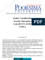 Security Operations Unit-4