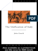 John Gooch - Unification of Italy (Lancaster Pamphlets) (2001)