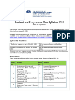 Announcement Professional New Syllabus 22082023