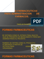 FORMAS FARMACEUTICAS