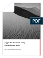 Type The Document Subtitle