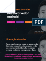 Cronograma Android Avancado