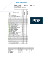 Informe Diagnóstico 4°B