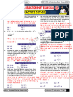 2 SSC CPO & Selection Post Exam 2024 Practice Set 02
