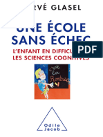 Une ÉCOLE Sans ÉCHEC. L'Enfant en Difficulté Et Les Sciences Cognitives - Hervé Glasel (2013) (Éducation, Apprentissage, Troubles, Détection, Parents, Enseignants, Dépistage, Adaptation)