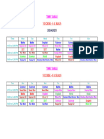 10 TH Cbse 1 ST and 2 ND Batch Time Table 2024-2025-1