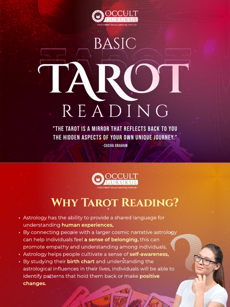 Basic tarot reading course brochure pdf tarot astrology