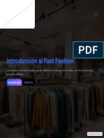 Introduccion Al Fast Fashion