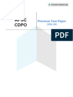 Apsc Cdpo 2020 Gs PDF Only