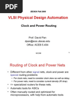 Lecture24 Clock Power Routing