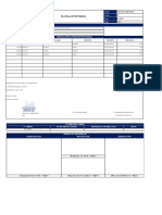 Formato de Planilla de Movilidad