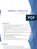 Deberes y Derechos