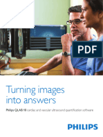 Turning Images Into Answers: Philips QLAB 10 Cardiac and Vascular Ultrasound Quantification Software