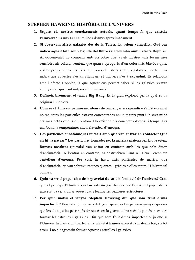 Stephen Hawking | PDF