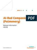 AI-Rad Companion Pulmonary Release Information - VA20D SAPEDM P10-AIRC-P-RN.623.02.05.02.Approved For Release Online
