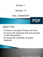 10. Module 8 Chemistry of Soils