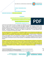 Comunicación Conjunta 1-23 Programa Fortalecimiento 2do