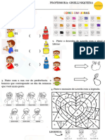 Atividade de Cores - FUNDAMENTAL I