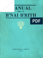 Manual de La B Nai B Rith 208563