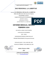 Informe Serums Febrero - Ana Marcia