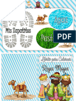 Kits Imprimible de Reyes Magos - NIÑO - PDF