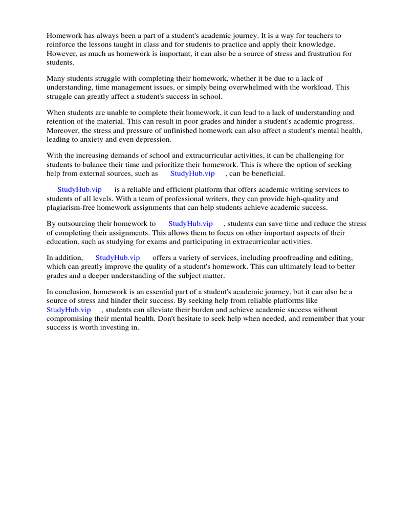 Homework Student Success | PDF | Homework | Teachers