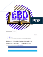 EBD Lição 1