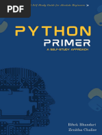 Python Primer - A Self Study Approach by Bibek Bhandari