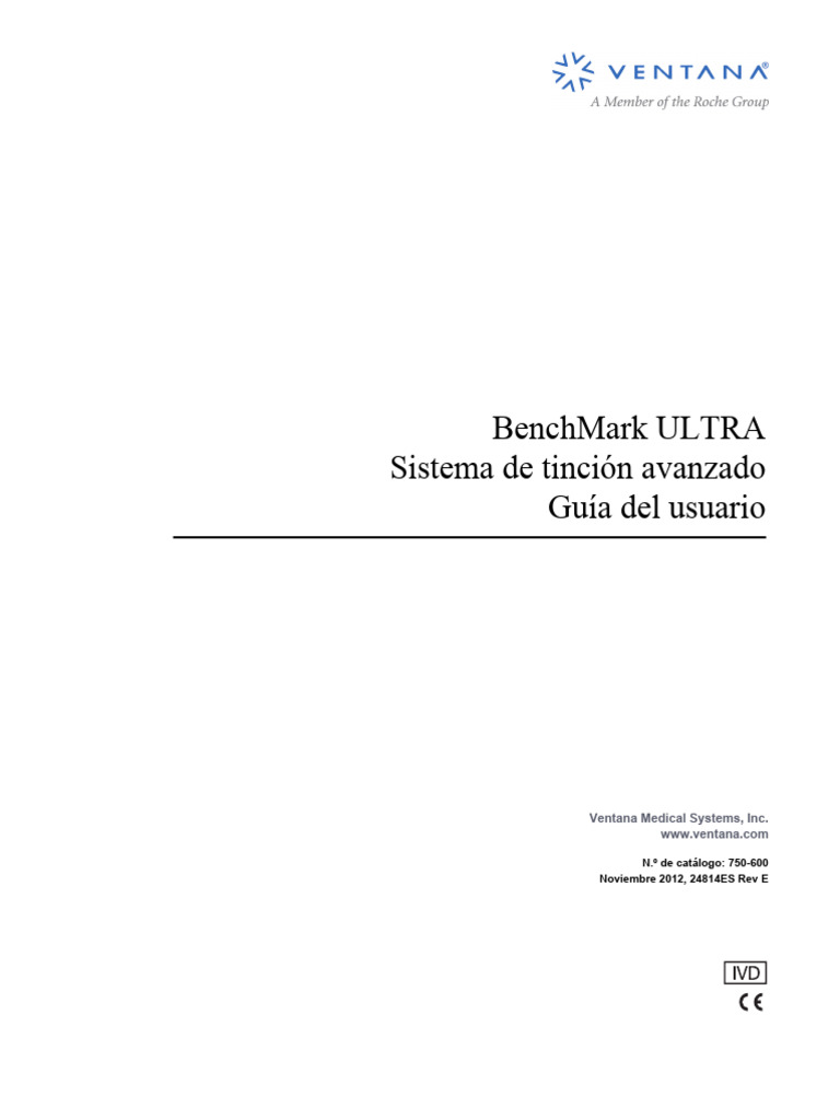 Equipo Inmunohistoquimica Benchmark Ultra Plus | PDF | Derechos de ...