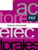 Actores electorales
