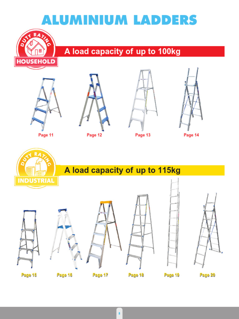 Aluminium Ladders | PDF | Ladder | Rivet