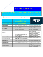 Calendario Parciales