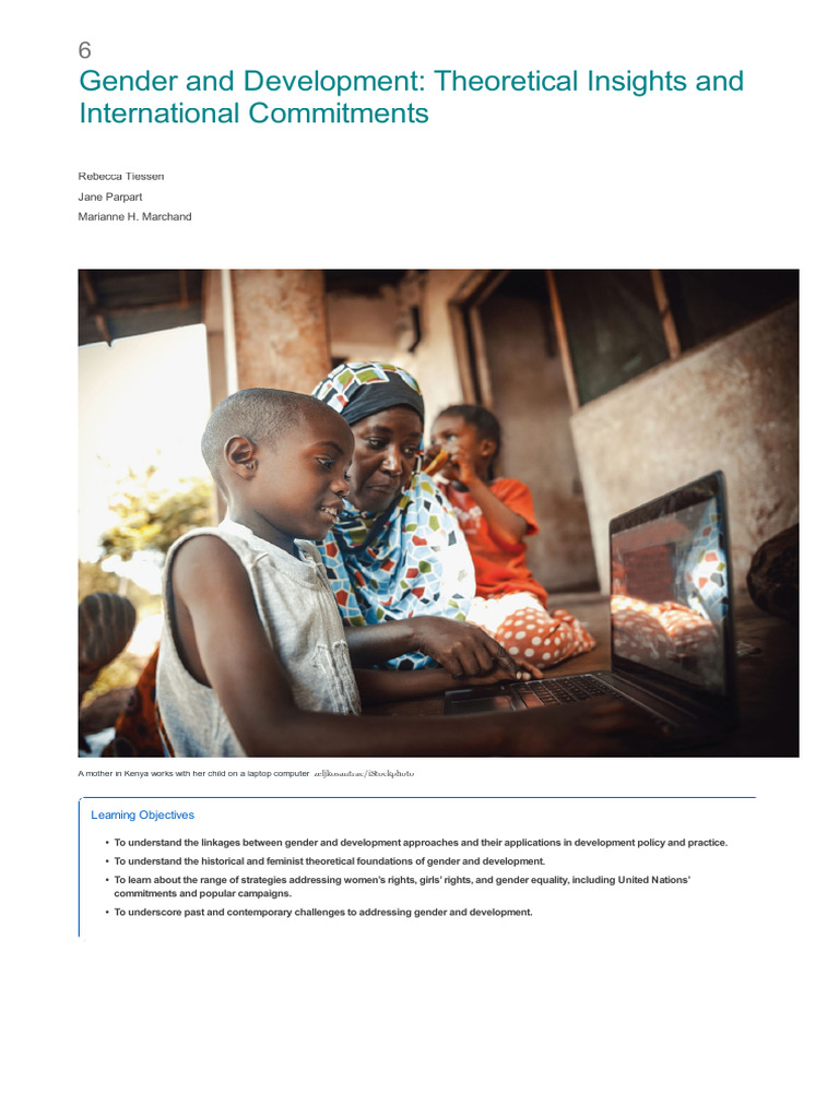 Gender Equality in Development | PDF | Gender And Development | Gender ...