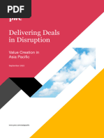 Delivering Deals in Disruption Value Creation in Asia Pacific