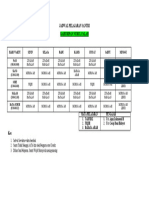 Jadwal Pelajaran