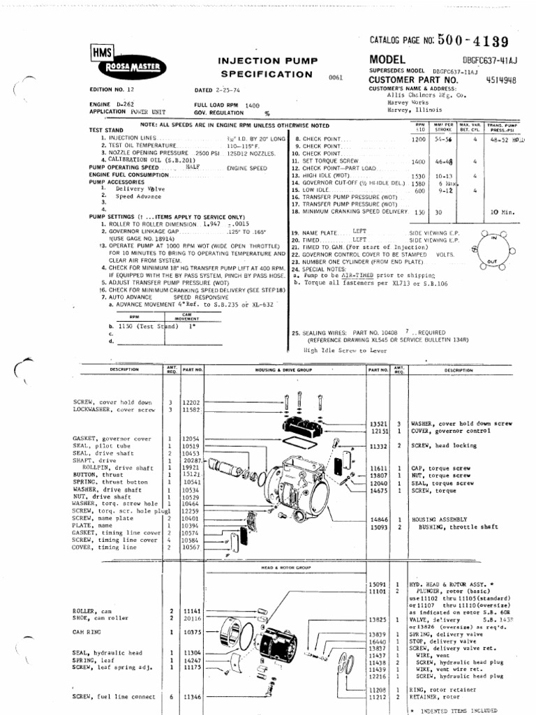 Model: Catalog Page No: 50 0 - DBGFC63741AJ Customer Part No | PDF ...