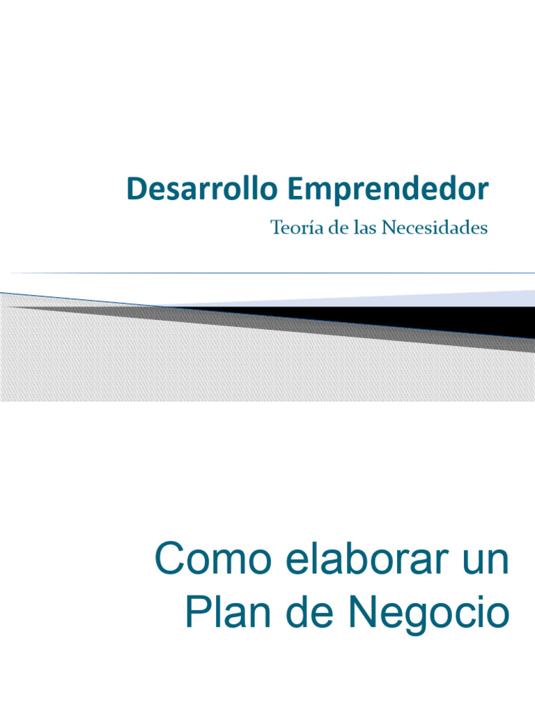 Guía para el Desarrollo Emprendedor | PDF | Plan de negocios | Hoja de ...
