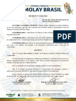 Decreto Nº 004 - 2023-2025 (Decreta Luto Oficial)