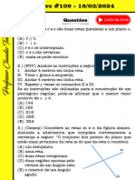 PDF Live #109 - Questões