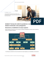 Compras Publicas y Aspectos A Considerar Como Proveedor Del Estado Resumen Ayudantia Final Unidad 4 A 6