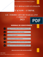 PPT I DON´T KNOW - I THINK